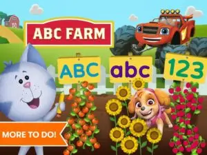 ABC Farm title screen.